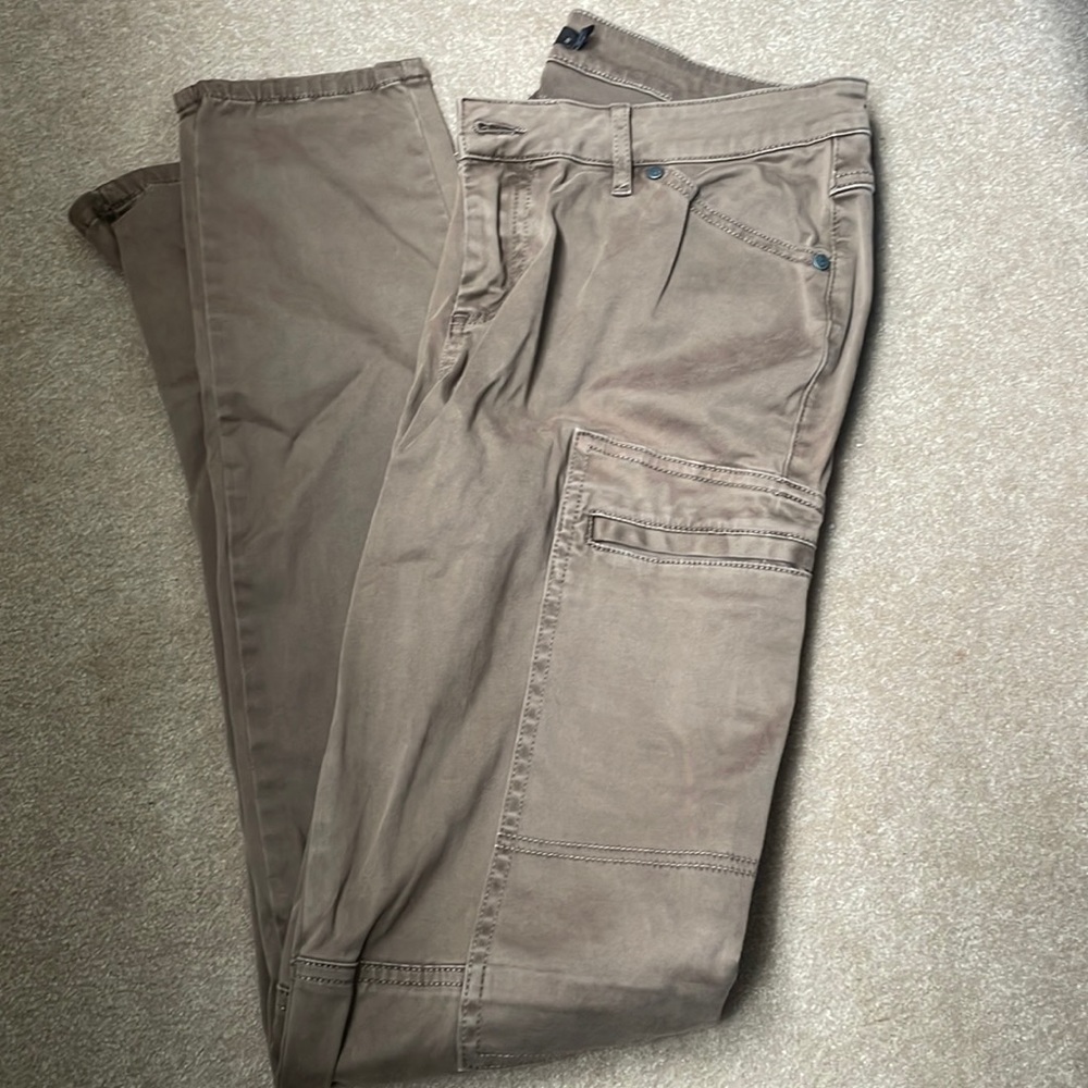 Prana Brown Cargo Pants Size 8